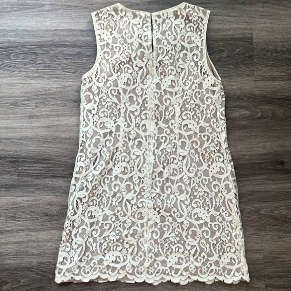Loft Lace Sleeveless Dress Size 14 - Picture 2 of 7